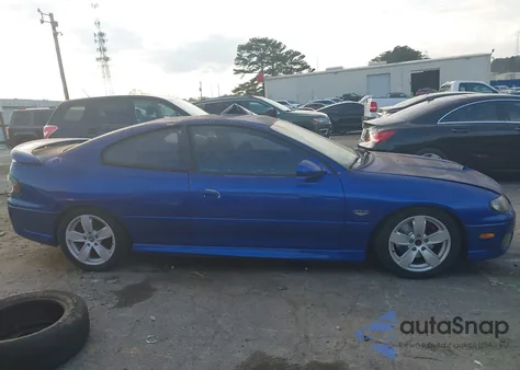 2006 Pontiac Gto from USA, damaged, VIN 6G2VX12U86L499328